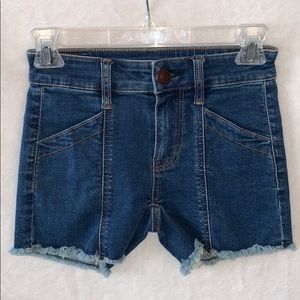 AEO✨Super Stretch Midi Jean Shorts 00